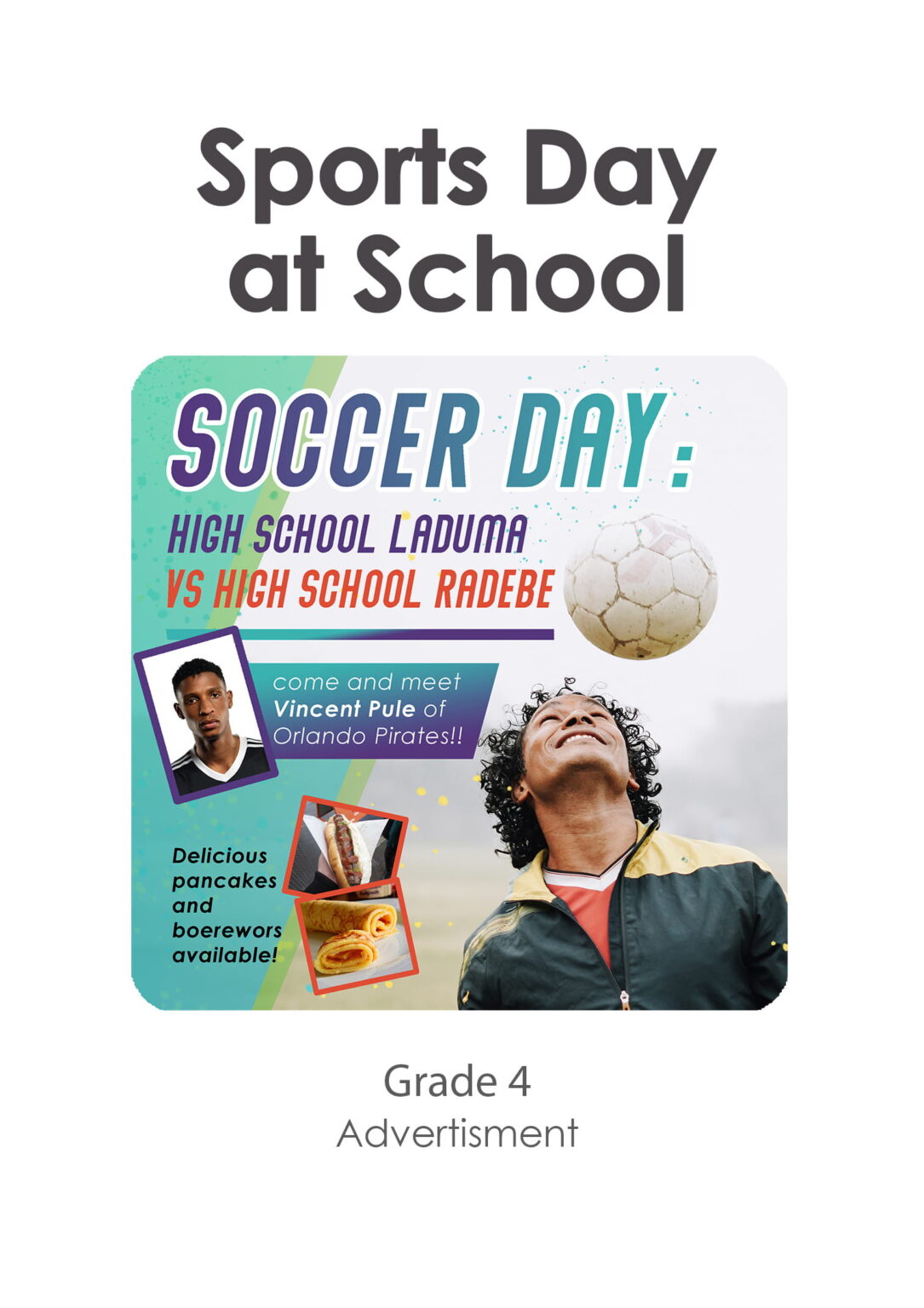 Gr 4 - Sports Day at School (Advert)
