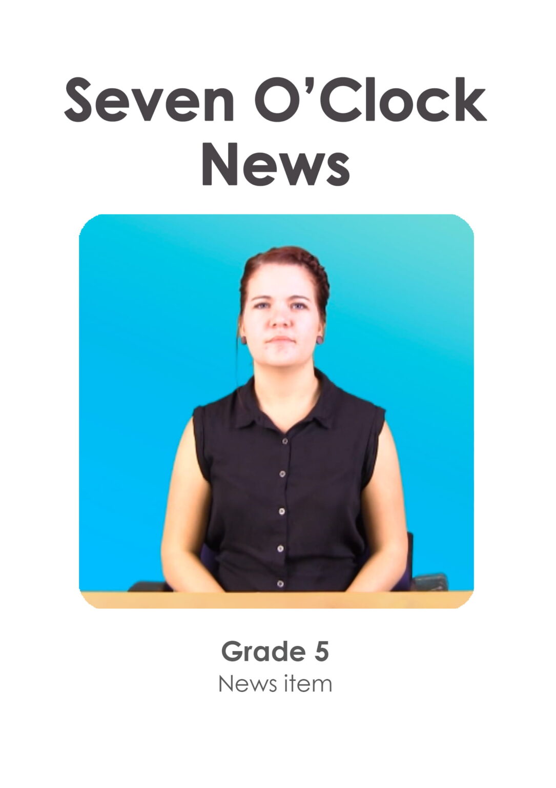 7 o'clock news (News item)